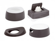 toalett tr�ning szett - Dark Grey Dark Grey